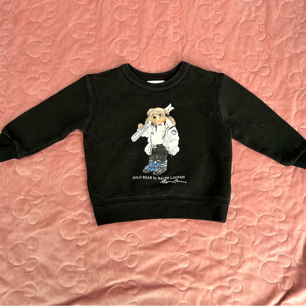 Polo bear by Ralph Lauren sweater for toddlers size 8 months